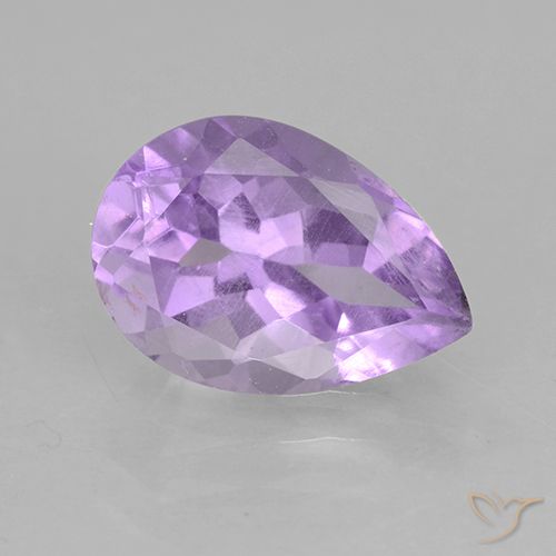 1.92ct Natürlicher Iris Violett Amethyst, Birnenform, VS