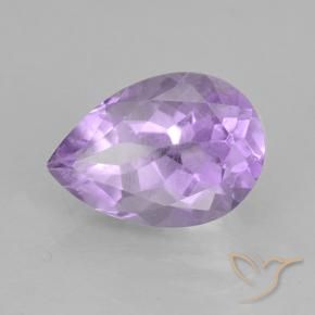 9,17 ctw natürlicher Iris Violett Amethyst, Birnenform, VS