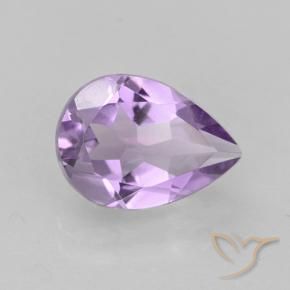 9,17 ctw natürlicher Mittelviolett Amethyst, Birnenform, VVS-VS