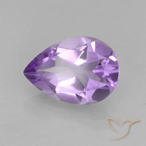 9,17 ctw natürlicher Mittelviolett Amethyst, Birnenform, VVS-VS