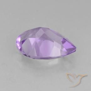 9,17 ctw natürlicher Mittelviolett Amethyst, Birnenform, VVS-VS