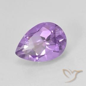 9,17 ctw natürlicher Mittelviolett Amethyst, Birnenform, VVS-VS