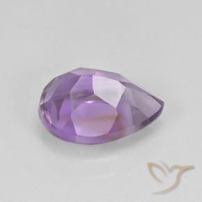 9,17 ctw natürlicher Mittelviolett Amethyst, Birnenform, VVS-VS