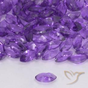 9,17 ctw natürlicher Mittelviolett Amethyst, Marquise, VVS-VS