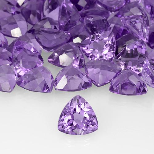 9,17 ctw natürlicher tiefviolett Amethyst, Trillion, VS