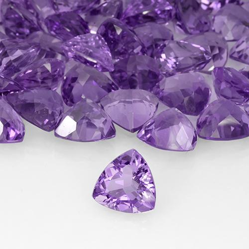 9,17 ctw natürlicher tiefviolett Amethyst, Trillion, VS