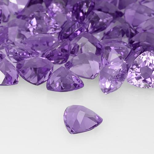 9,17 ctw natürlicher tiefviolett Amethyst, Trillion, VS