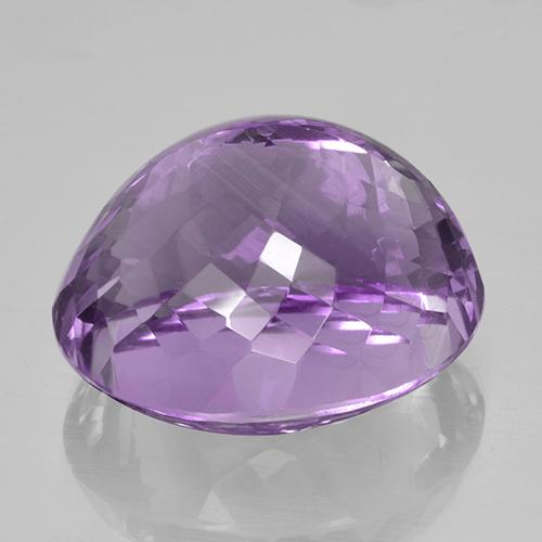 9,17 ctw natürlicher Tiefviolettes Violett Amethyst, Oval Schliff, VVS