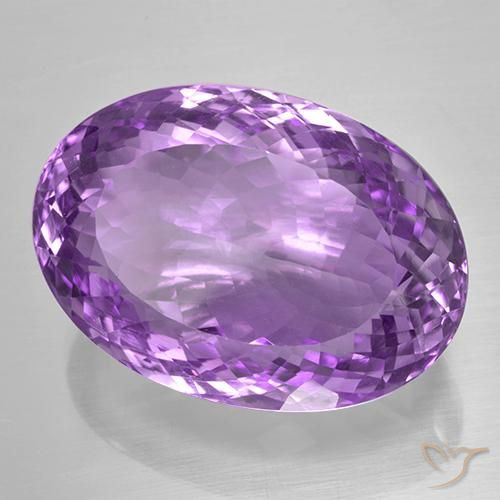 9,17 ctw natürlicher Rosaig-violett Amethyst, Oval, IF