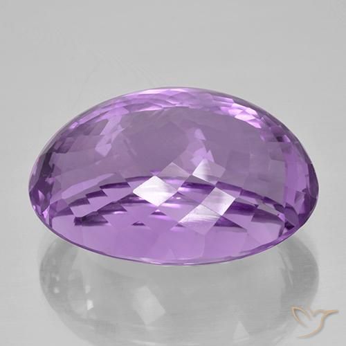 9,17 ctw natürlicher Rosaig-violett Amethyst, Oval, IF