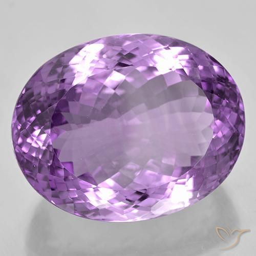 9,17 ctw natürlicher Rosaig-violett Amethyst, Oval, IF
