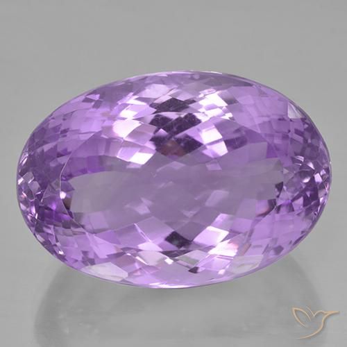 44.27ct Natürlicher Lilaisch-violett Amethyst, Oval, IF