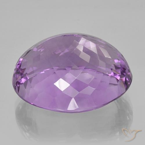 9,17 ctw natürlicher Lilaisch-violett Amethyst, Oval, VVS
