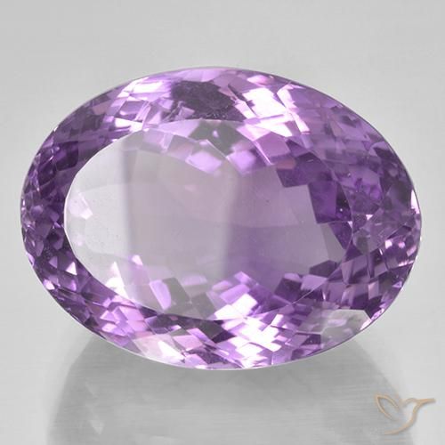 9,17 ctw natürlicher Lilaisch-violett Amethyst, Oval, IF