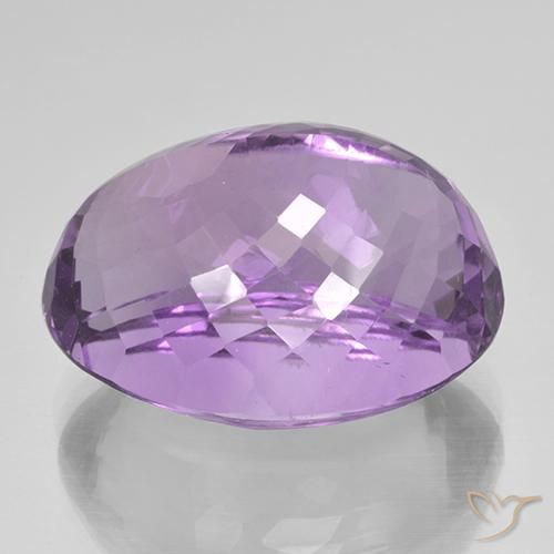 9,17 ctw natürlicher Lilaisch-violett Amethyst, Oval, IF