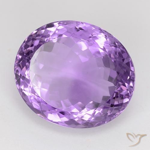 9,17 ctw natürlicher Lilaisch-violett Amethyst, Oval, IF
