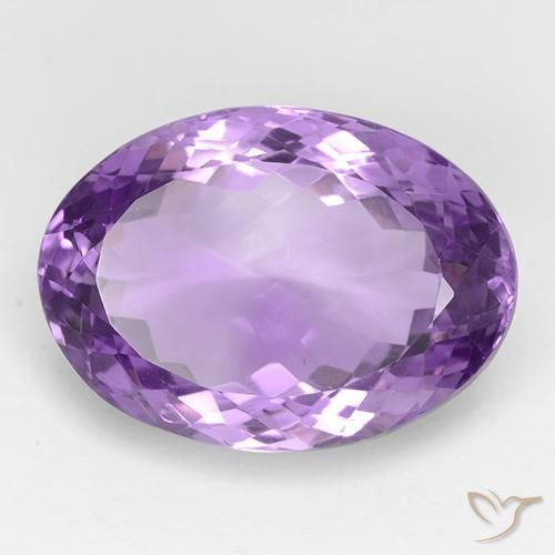 9,17 ctw natürlicher Lilaisch-violett Amethyst, Oval, IF