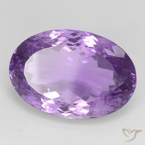 9,17 ctw natürlicher Mitteldunkles Violettviolett Amethyst, Oval, IF