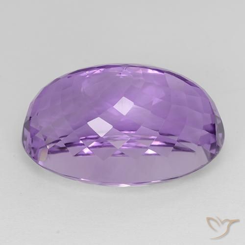 9,17 ctw natürlicher Mitteldunkles Violettviolett Amethyst, Oval, IF