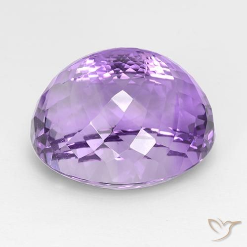 9,17 ctw natürlicher Mittelviolettes Violett Amethyst, Oval, IF