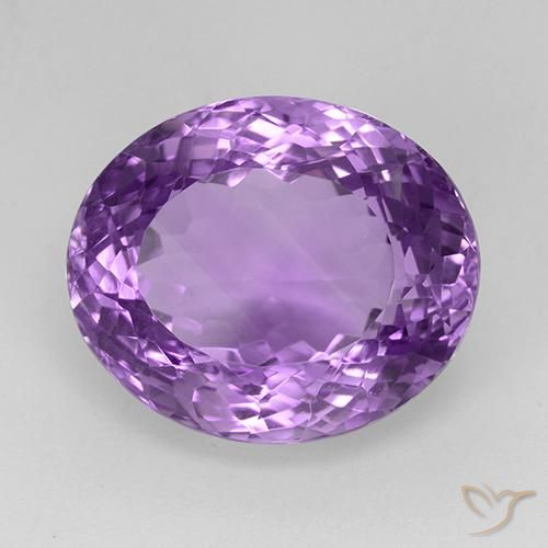9,17 ctw natürlicher Mittelviolettes Violett Amethyst, Oval, VVS