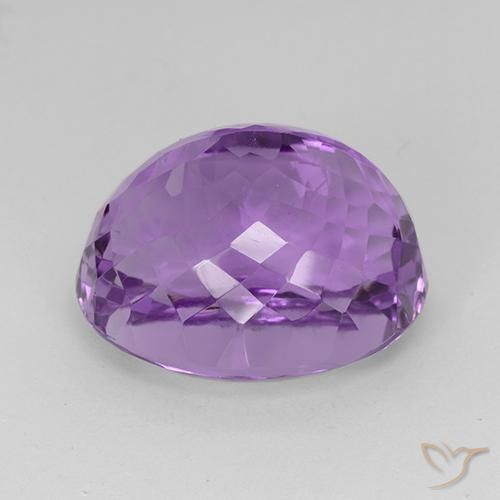 9,17 ctw natürlicher Mittelviolettes Violett Amethyst, Oval, VVS