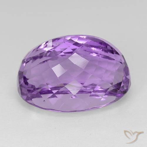 9,17 ctw natürlicher tiefrosa-violett Amethyst, Oval, IF