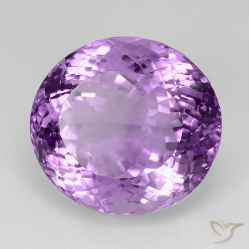 9,17 ctw natürlicher Rosaig-violett Amethyst, Oval, VVS