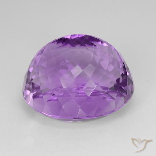 9,17 ctw natürlicher Rosaig-violett Amethyst, Oval, VVS