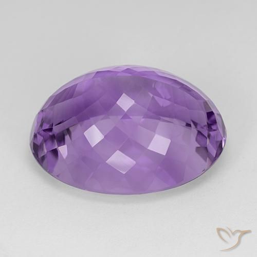 9,17 ctw natürlicher Tiefviolettes Violett Amethyst, Oval, IF