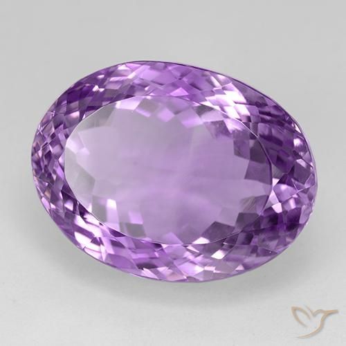9,17 ctw natürlicher Lilaisch-violett Amethyst, Oval, IF
