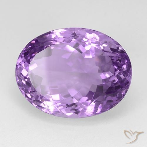 9,17 ctw natürlicher Rosaig-violett Amethyst, Oval, IF