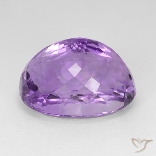 9,17 ctw natürlicher Rosaig-violett Amethyst, Oval, IF