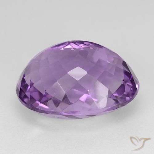 9,17 ctw natürlicher Rosaig-violett Amethyst, Oval, VVS