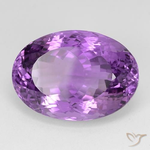 9,17 ctw natürlicher Lilaisch-violett Amethyst, Oval, IF