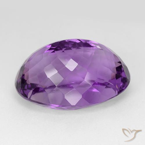 9,17 ctw natürlicher Lilaisch-violett Amethyst, Oval, IF