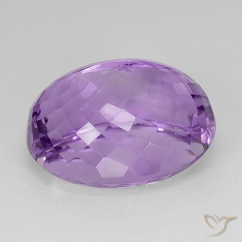 9,17 ctw natürlicher Lilaisch-violett Amethyst, Oval, VVS