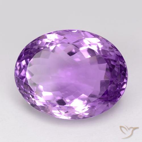 9,17 ctw natürlicher Rosaig-violett Amethyst, Oval, VVS