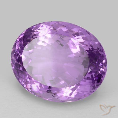 9,17 ctw natürlicher Mittelviolettes Violett Amethyst, Oval, VVS