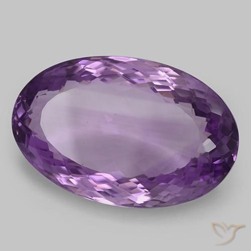 9,17 ctw natürlicher Mittelviolett Amethyst, Oval, IF