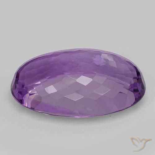 9,17 ctw natürlicher Mittelviolett Amethyst, Oval, IF