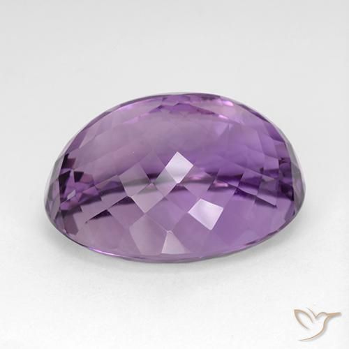 9,17 ctw natürlicher Rosaig-violett Amethyst, Oval, IF