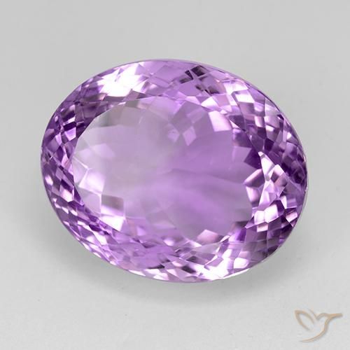 9,17 ctw natürlicher Mittelrosa Violett Amethyst, Oval, IF