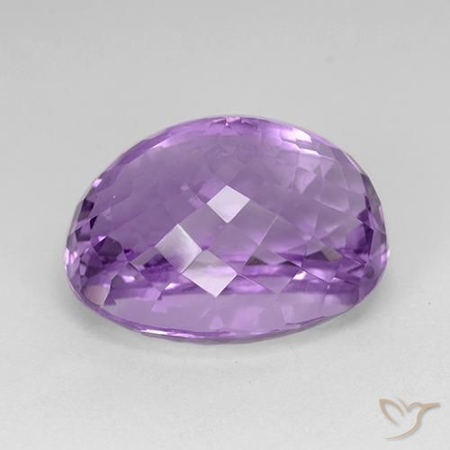9,17 ctw natürlicher Mittelrosa Violett Amethyst, Oval, IF