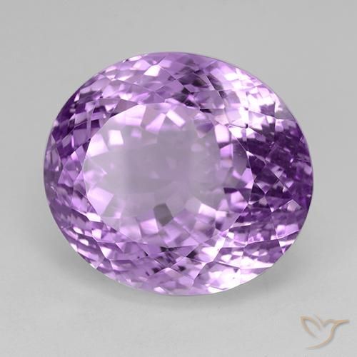 9,17 ctw natürlicher Lilaisch-violett Amethyst, Oval, VVS