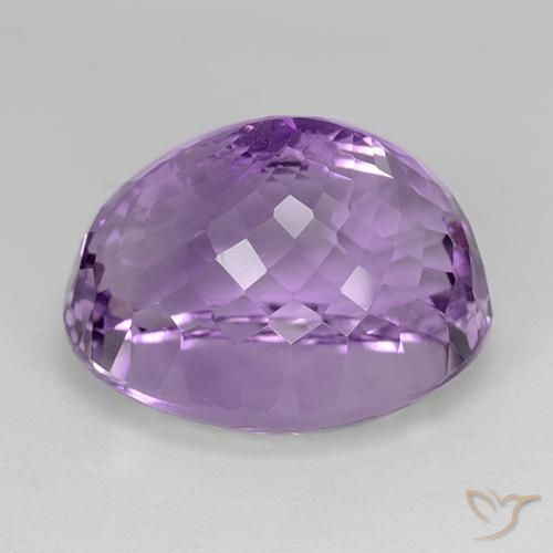 9,17 ctw natürlicher Mittelviolettes Violett Amethyst, Oval, VVS