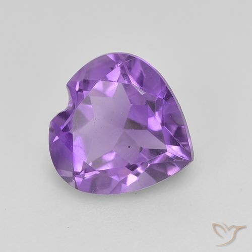 9,17 ctw natürlicher Intensives Violett Amethyst, Herz, VS