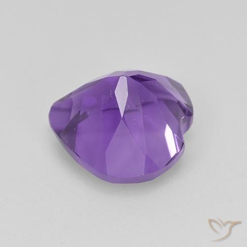 9,17 ctw natürlicher Mittelviolett Amethyst, Herz, VS