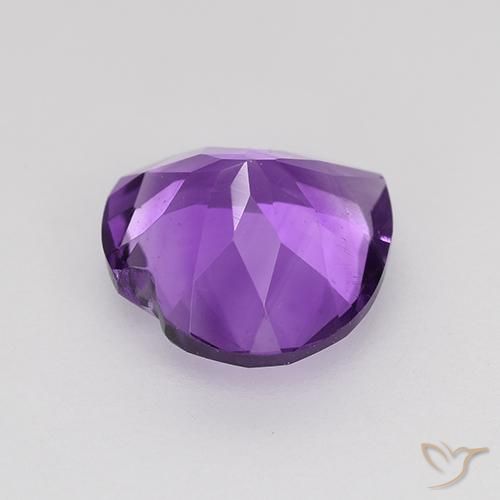 9,17 ctw natürlicher Lebhaftes Violett Amethyst, Herz, VS