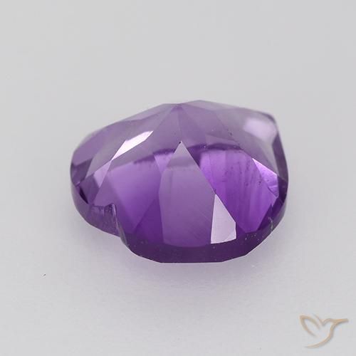 9,17 ctw natürlicher Intensives Violett Amethyst, Herz, VS